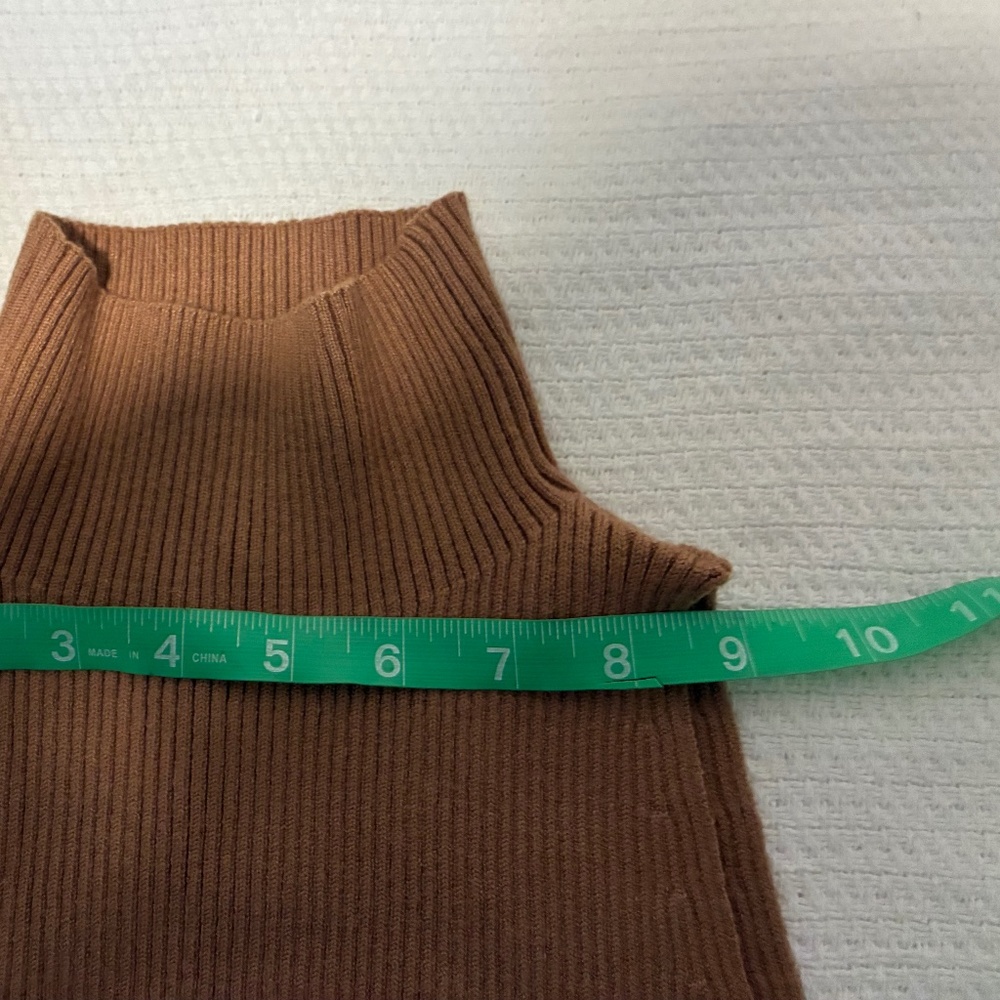 Anthropologie Thea Twofer Sleeveless Sweater Dress Size Small - Picture 4 of 8